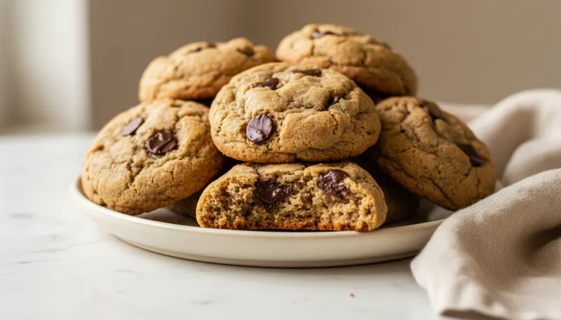 Sugar-Free Banana Bread Chocolate Chip Cookie